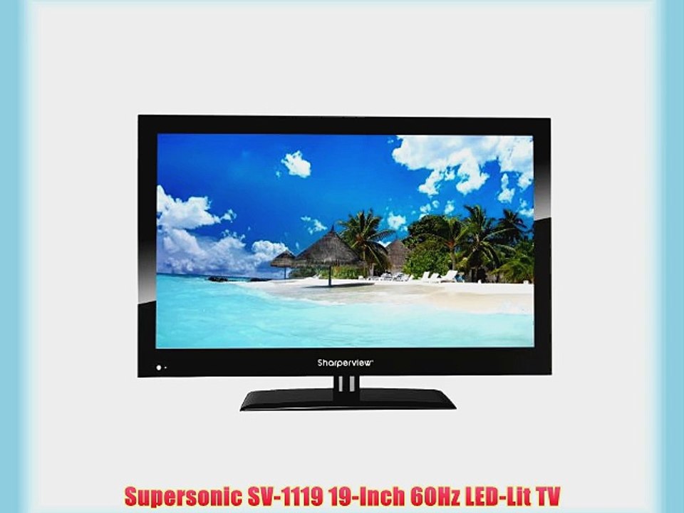Supersonic SV-1119 19-Inch 60Hz LED-Lit TV