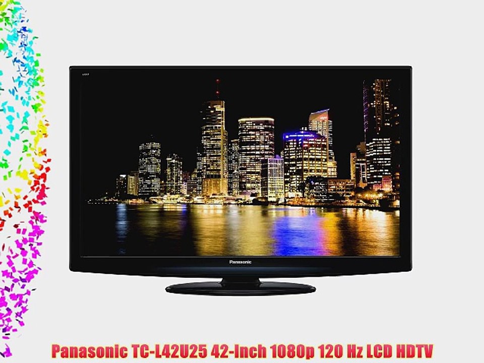 Panasonic TC-L42U25 42-Inch 1080p 120 Hz LCD HDTV