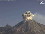 Huge Plumes of Ash Soar Towards the Skies as Volcano Erupts in Mexico