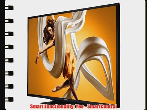 Sharp LC-90LE657U 90-inch Aquos HD 1080p 120Hz 3D Smart LED TV