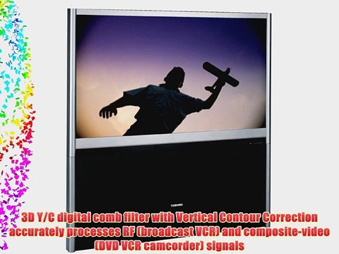 Toshiba 57H83 57-Inch HDTV-Ready TheaterWide Projection TV