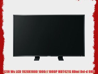 42IN Ws LCD 1920X1080 1000:1 1080P MDT421S HDmi Dvi-d 9MS