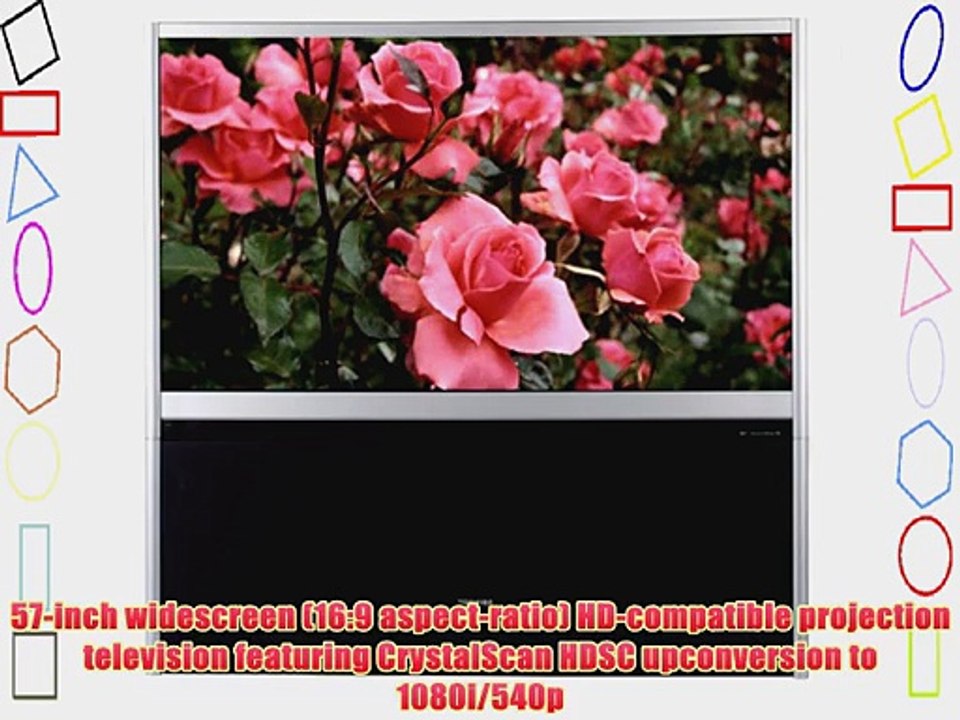 Toshiba 57H84 57-Inch HD-Ready Rear-Projection TV with HDMI Input