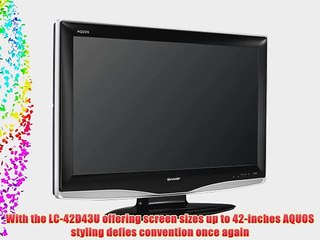 Sharp Aquos LC42D43U 42-Inch 720p LCD HDTV