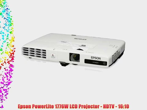 Epson PowerLite 1776W LCD Projector - HDTV - 16:10