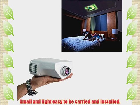 Aketek UC03 Support PC Laptop VGA Input and HDMI SD USB AV Input Multimedia LED LCD Portable