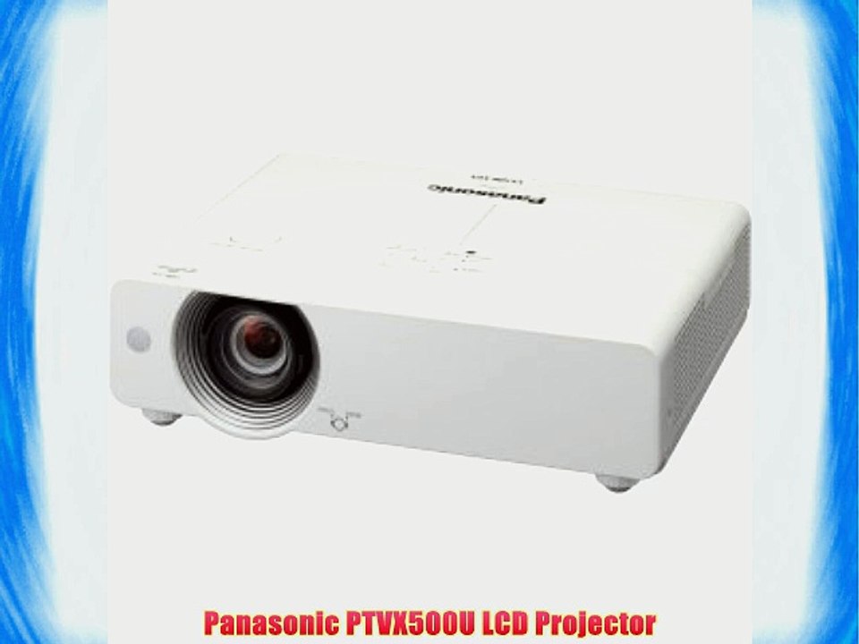 Panasonic PTVX500U LCD Projector
