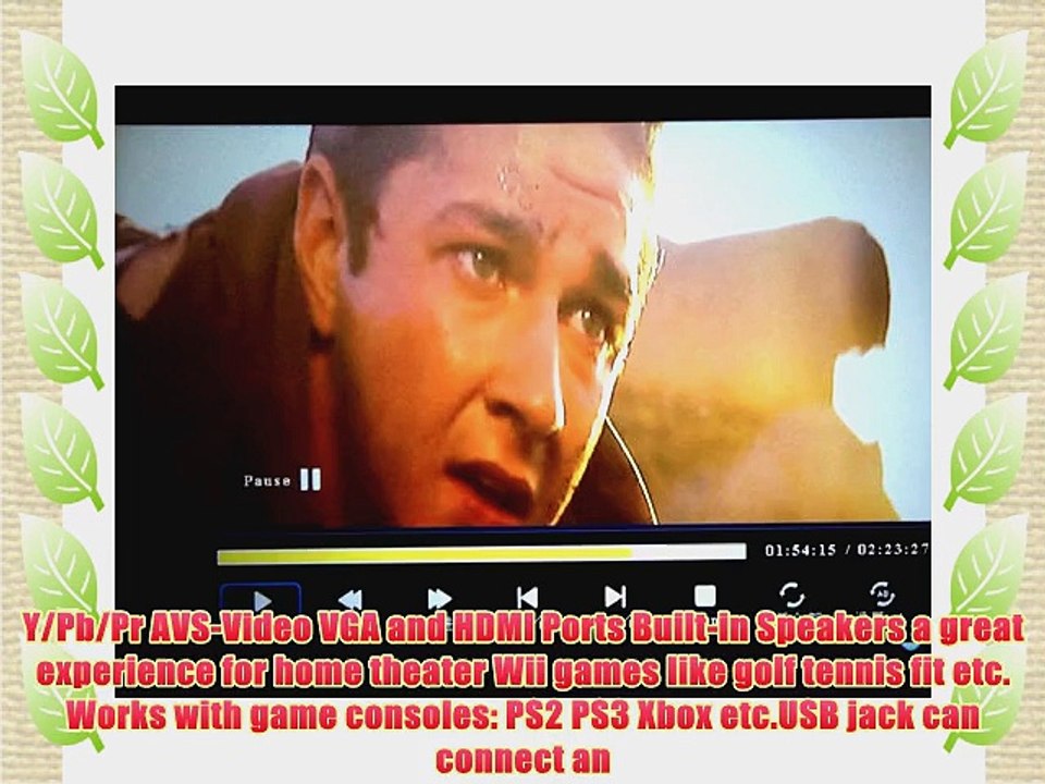 iDGLAX DG-747L LED HDMI Movie video projector800*600 pixels USB1080p HD compatible for home