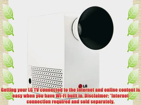 LG Electronics PG65U Ultra Portable LED Projector with WXGA Resolution WiDi ATSC Tuner and