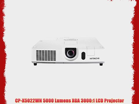 CP-X5022WN 5000 Lumens XGA 3000:1 LCD Projector