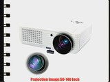 RD-803 New Multifunction Hd Home Theater Projector 1024*600 Native Resolution2000 lumens Support