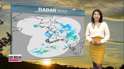 Lingering snow in the east, spring like weather in Seoul