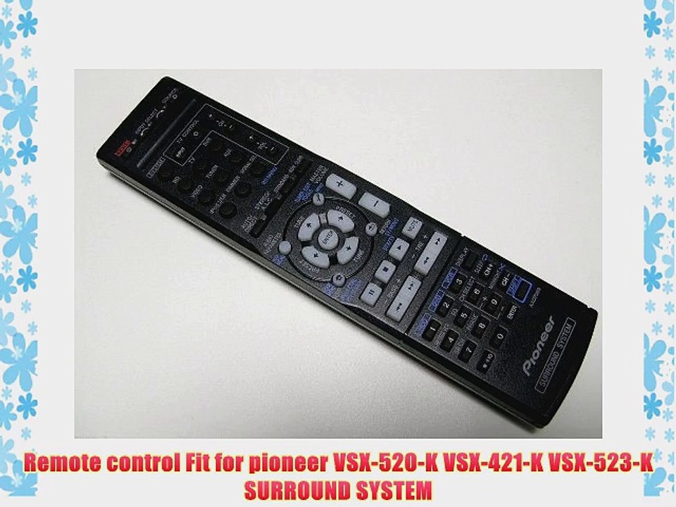 Remote control Fit for pioneer VSX-520-K VSX-421-K VSX-523-K SURROUND SYSTEM