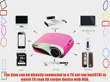 Aketek? Newest LCD Home Theater Cinema projector LED Multimedia Portable Video Pico Micro Small