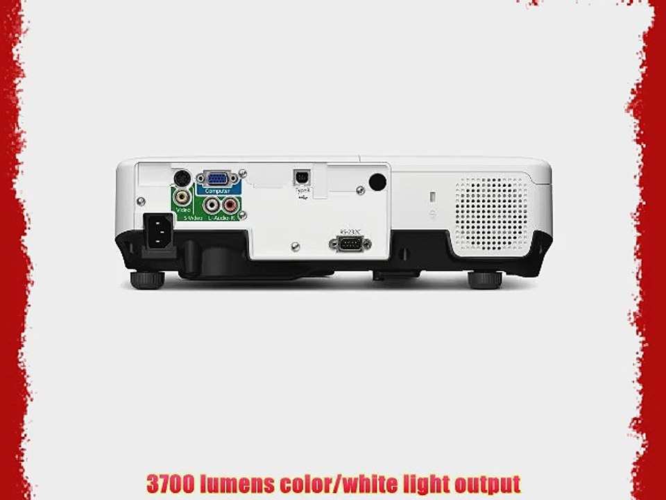 Epson VS350W Widescreen Business Projector (WXGA Resolution 1280x800) (V11H406020)