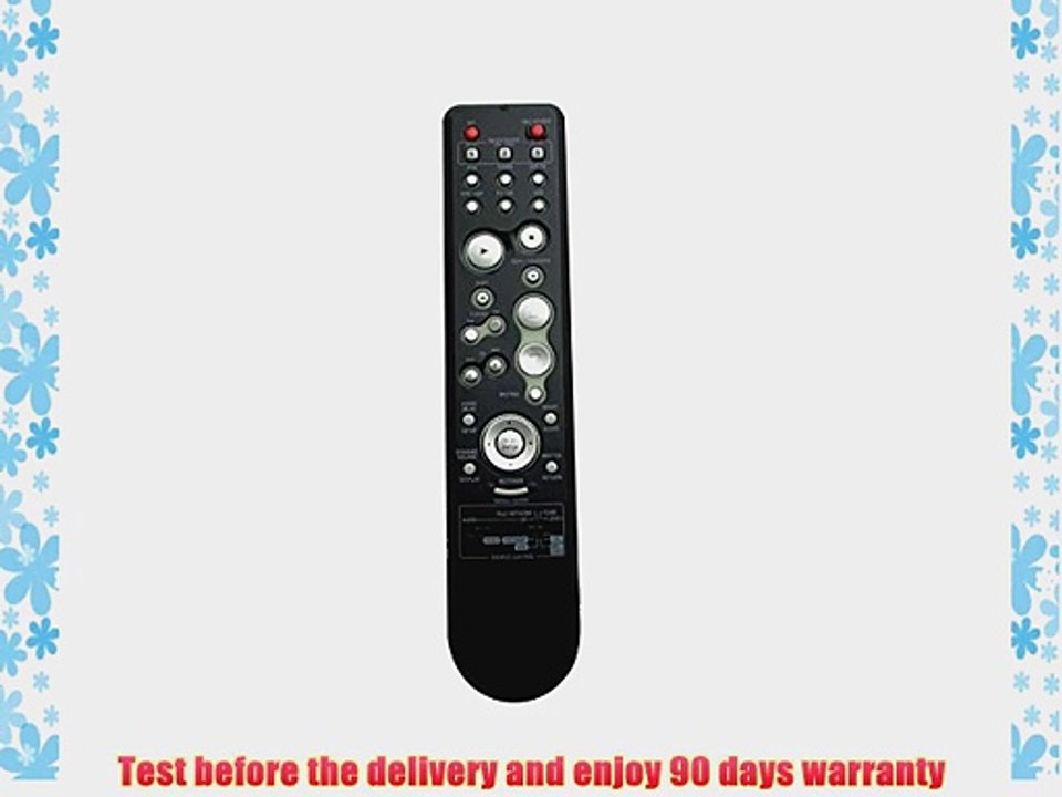 Universal Replacement Remote Control For Denon AVR-687 AVR-1507BLA AVR-790 7.1-Channel Audio