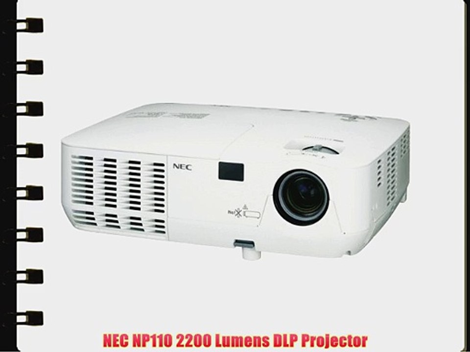 NEC NP110 2200 Lumens DLP Projector