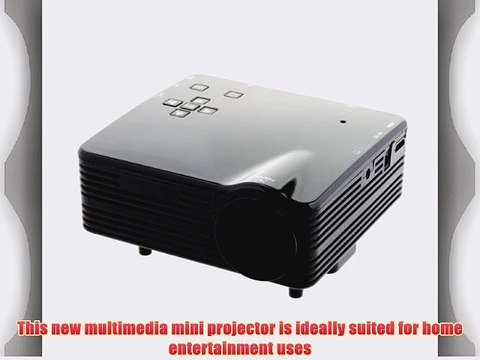 Multimedia LED Projector with VGA Port HDMI AV-IN from ExpressPanda | Mini Projector for Laptop