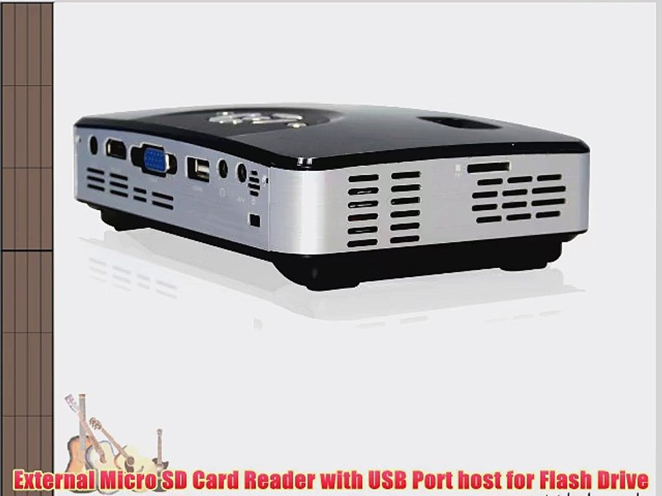 Portable Palm HD LED Projector FHD-6600A W/ Android