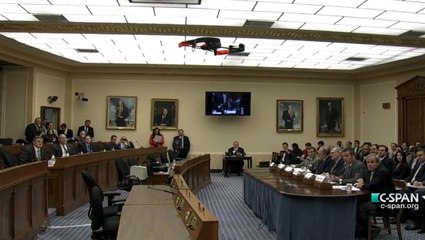 Drone Flies At Congressional Hearing, Crashes Immediately