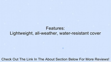 Covermax Standard Motorcycle Cover Large Sport Bike Review