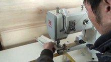 Machine à coudre triple entrainement à canon Pfaff 335
