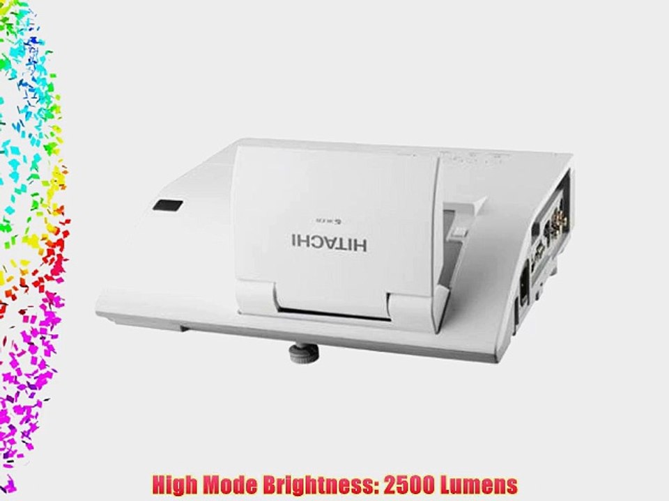 Hitachi CP-AW2519N LCD Projector - 720p - HDTV - 16:10