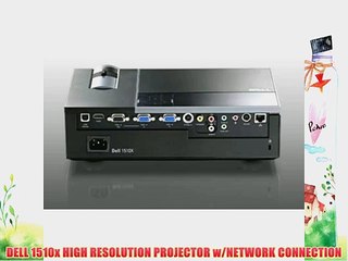 DELL 1510x HIGH RESOLUTION PROJECTOR w/NETWORK CONNECTION