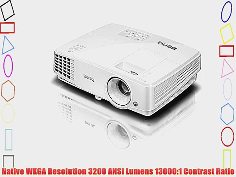 BenQ MW526 WXGA 3200 Lumens 3D Ready Projector with HDMI 1.4A