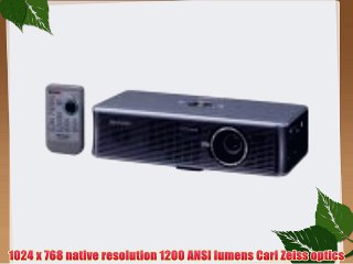 Sharp XR-1X Ultra-Portable DLP Video Projector -1200 Lumens XGA