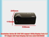 4500 Lumens Full Hd Native 1280x800 Full Hd 1080p (1920x1080 Pixel) Trough Hdmi Smart Android