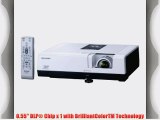 Sharp XR55X 3D Ready DLP Projector - 1080p - HDTV - 4:3. XR55X DLP PROJECTOR XGA 2000:1 2700