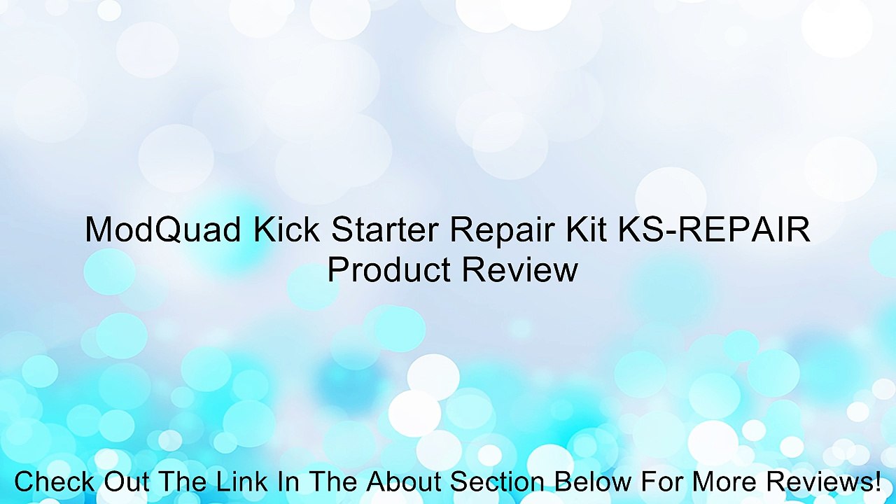 ModQuad Kick Starter Repair Kit KS-REPAIR Review