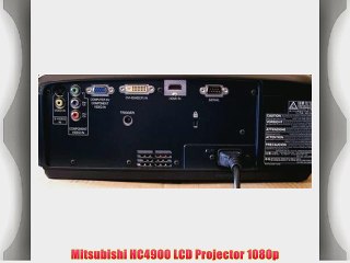 Mitsubishi HC4900 LCD Projector 1080p