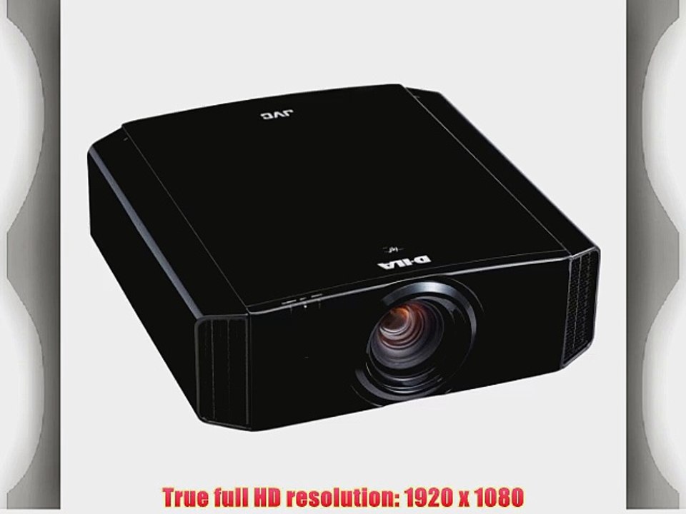 JVC DLAX3 200-Inches 1080p 3D Front Projector 3-Chip HD D-ILA - Black