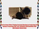 Aketek Mini Multimedia LCD Image System Home LED Digital Projector 60 Cinema Theater PC Laptop