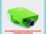 Aketek? HDMI Multimedia Portable Mini HD LED LCD Projector Cinema Theater Support VGA/USB/SD/AV/HDMI/EF