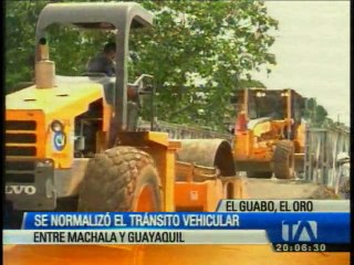 Habilitan puente "beili" de un solo carril