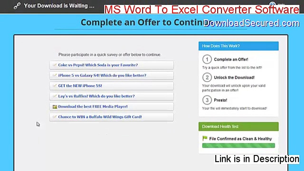 MS Word To Excel Converter Software Download Free [Instant Download]
