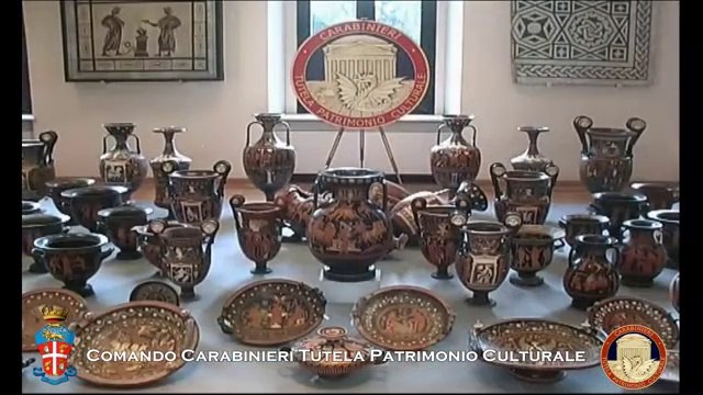 Roma - recuperati dai Carabinieri oltre 5.000 reperti archeologici