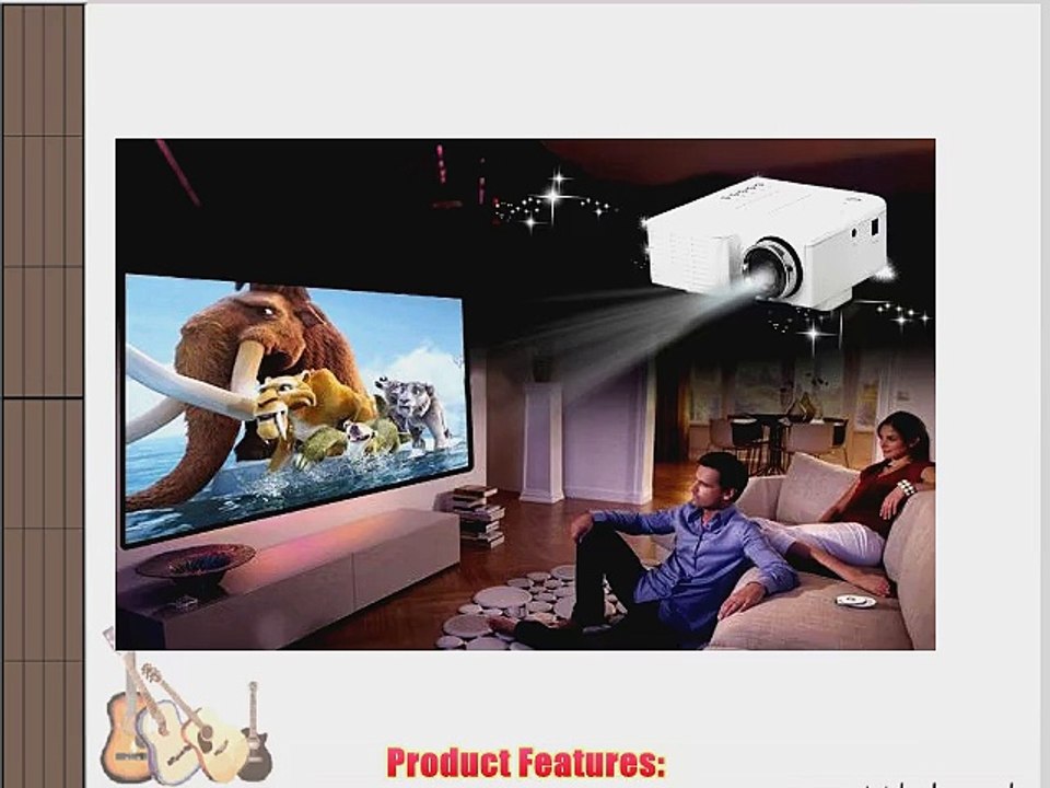 Happyhomestation Mini Multimedia HD LCD Image System Home LED Digital Projector 60 Cinema Theater