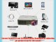 EUG 760 Mini Multimedia HD LCD Image System Home LED Digital Projector 1080P Cinema Theater