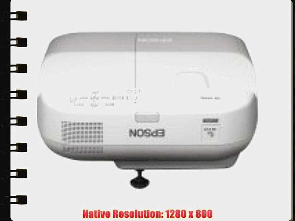 BrightLink 475Wi 2600 Lumens 1280 x 800 WXGA 3000:1 LCD Projector