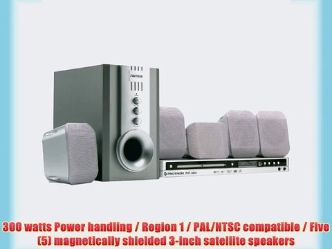 Protron 300w 5.1 channel Home Theater DVD System (PHT-300X)