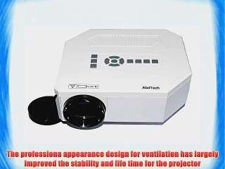 Abdtech New Hdmi Portable Mini LED Projector Home Cinema Theater Av VGA USB Sd