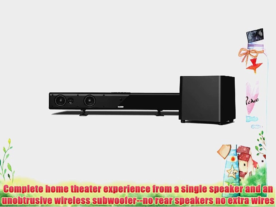 Polk Audio AM1805 SurroundBar SDA Instant Home Theater (Black)