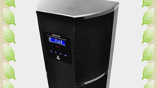 Pyle PHBT97PB 600-Watt 2.1-Channel Bluetooth Digital Home Theater Sound Tower with FM Radio