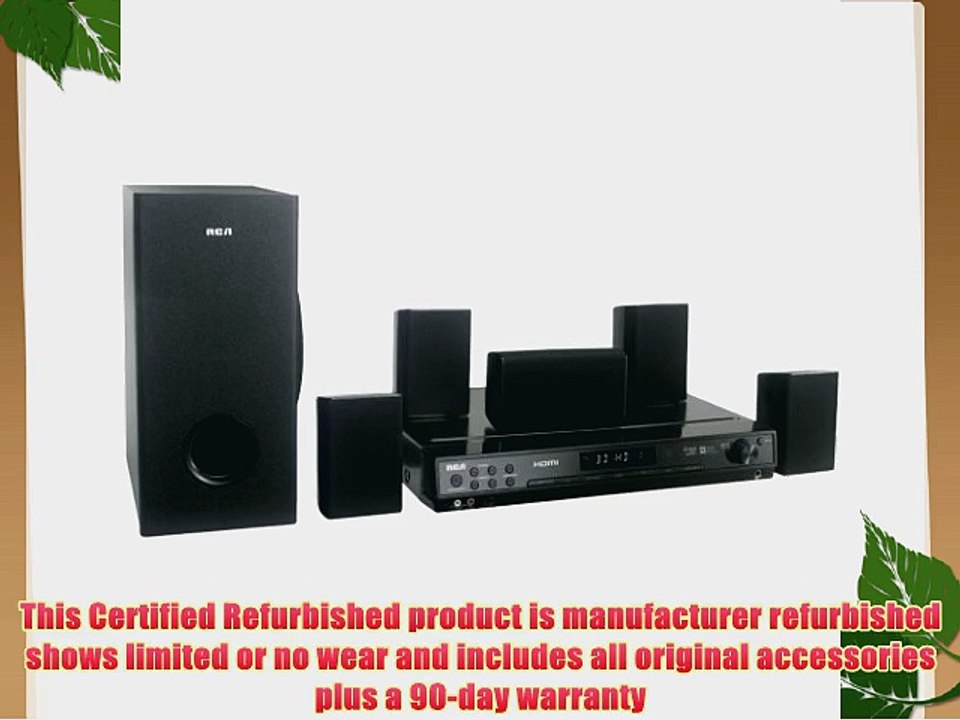 RCA RT2911 - 5.1-channel HDMI Dolby Digital Surround Sound 1000-Watt Home Theater System (Certified