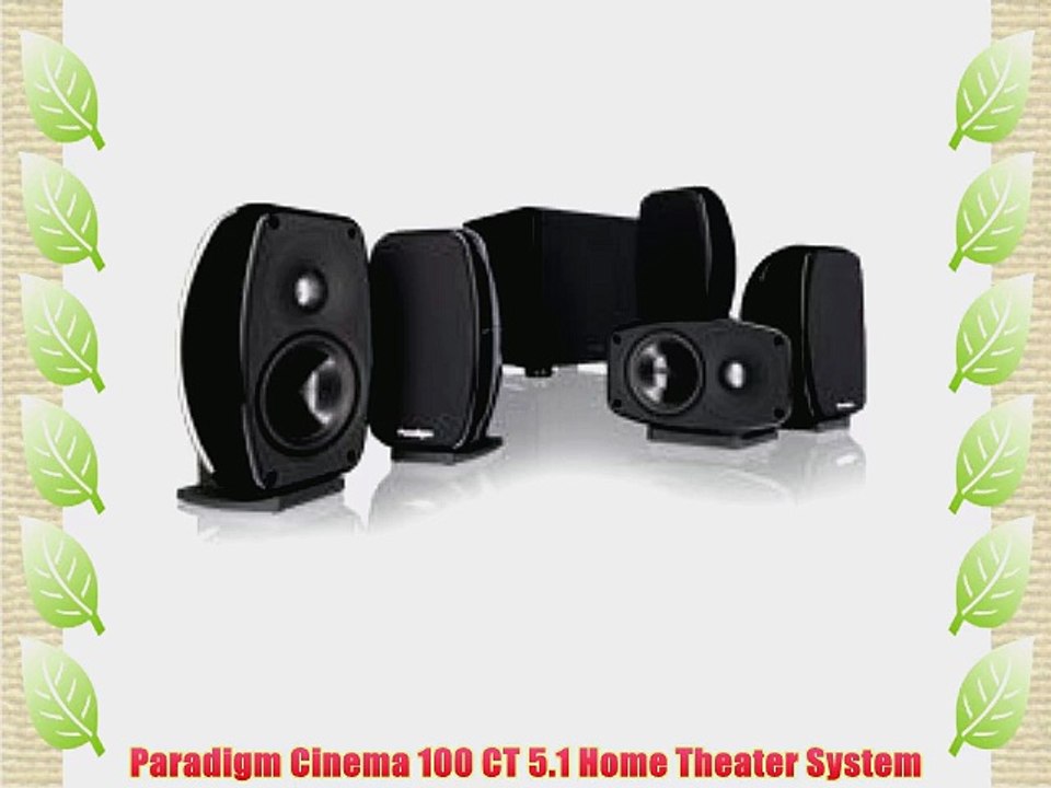 Paradigm Cinema 100 CT 5.1 Home Theater System