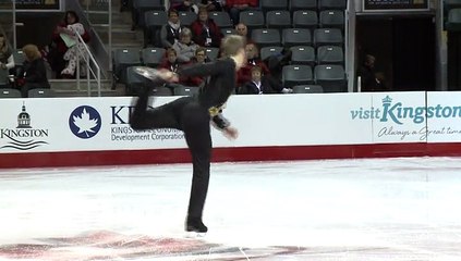 CTNSC15 Junior Men Free program - Michaud